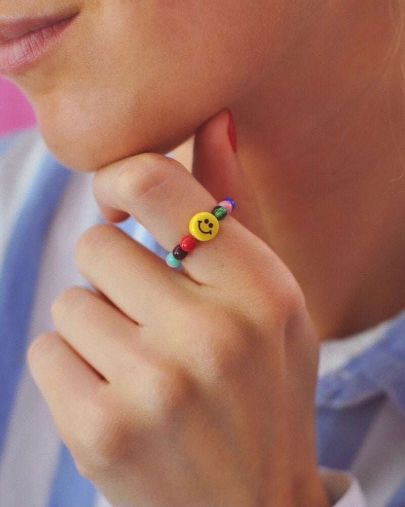 Smiley ring, mixed