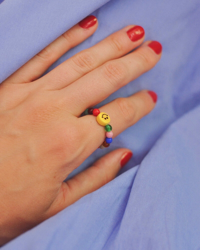 Smiley ring, mixed