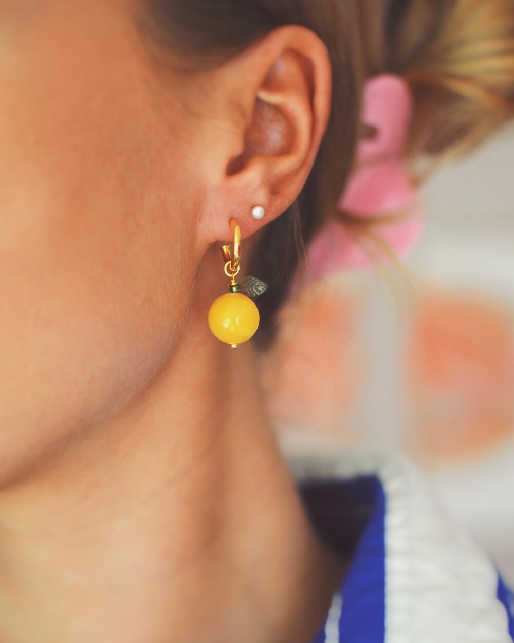 ORANGE hoop, 1 stk.