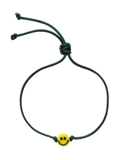 Smiley armbånd, grøn