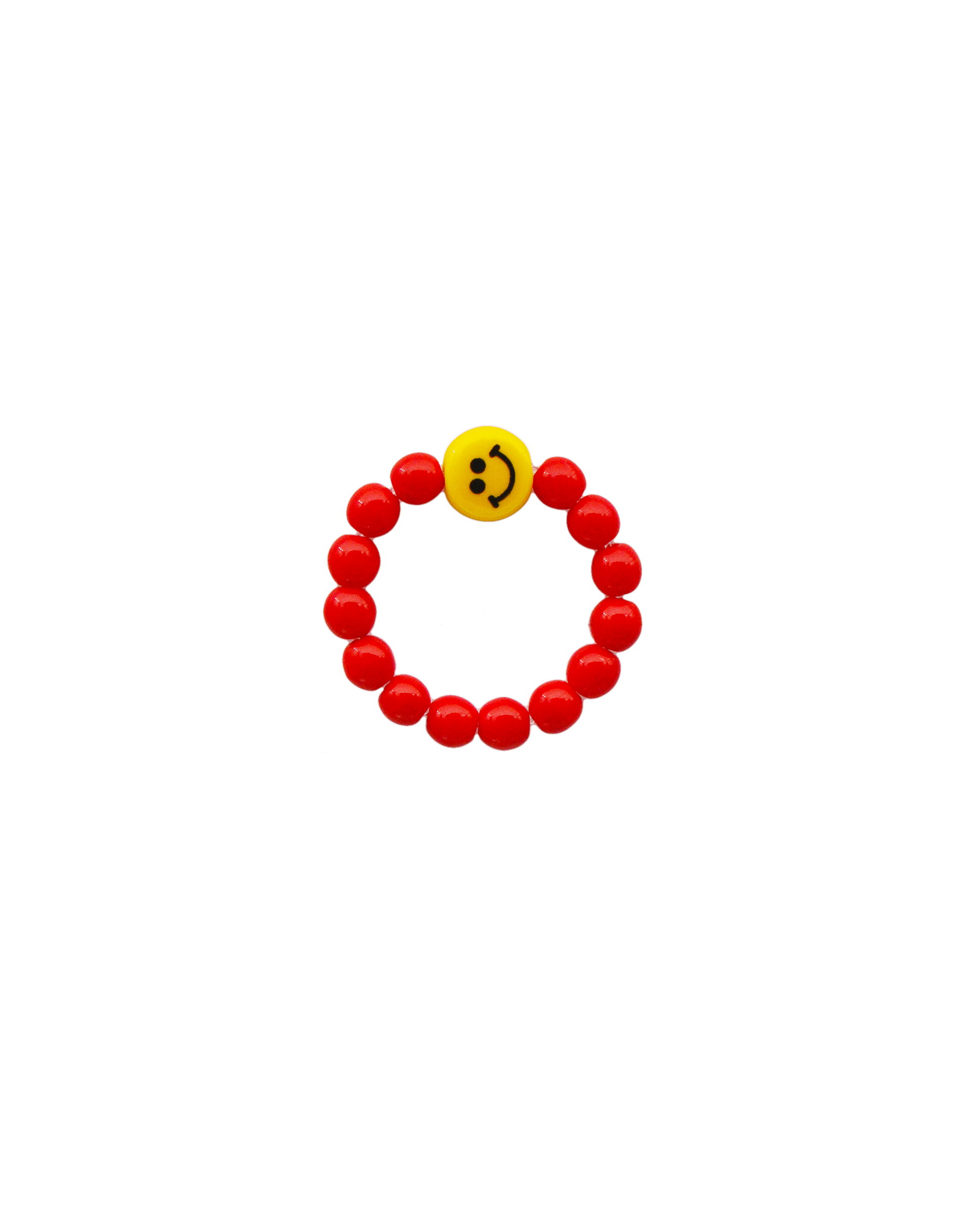 Smiley ring, 1 stk.