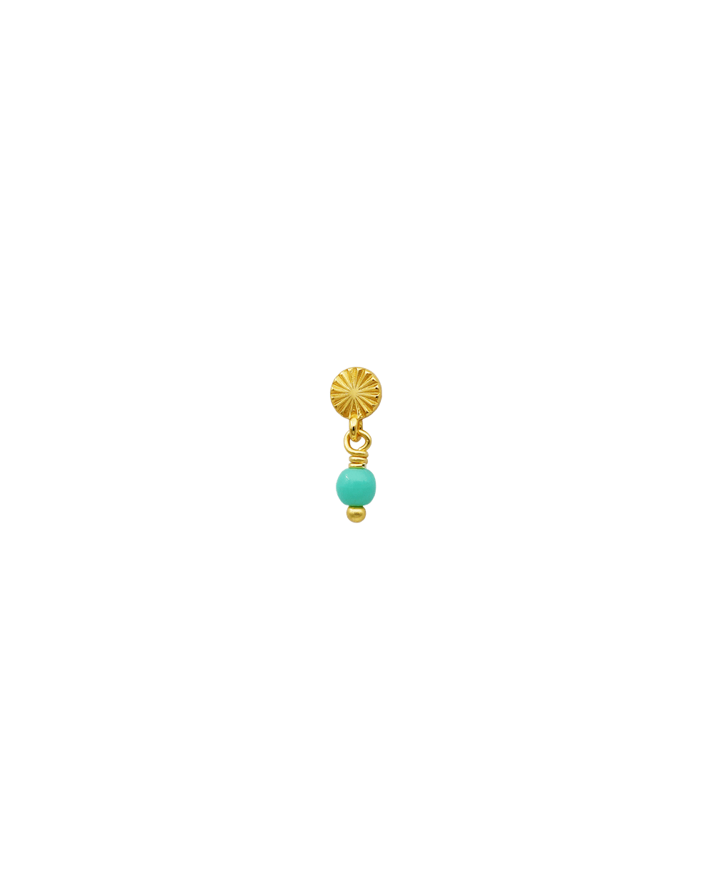 TEAL DROP ørestik, 1 stk.