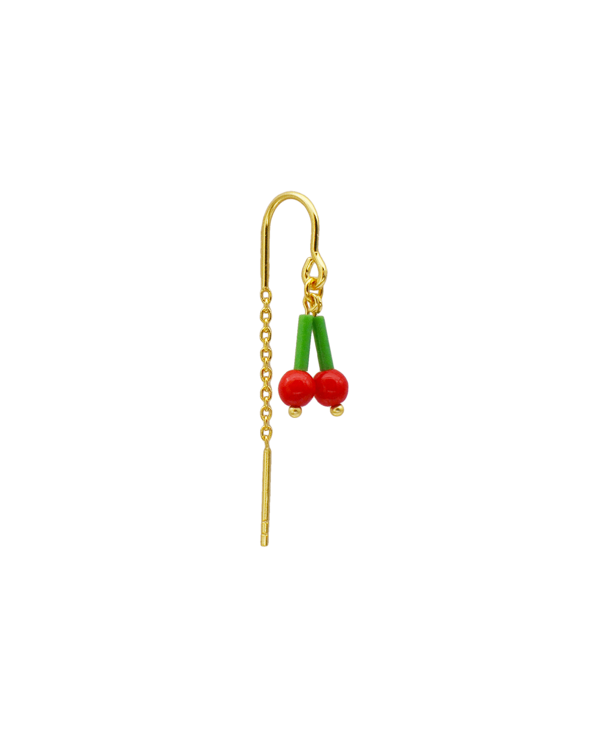 TINY CHERRY ørekæde, 1 stk.